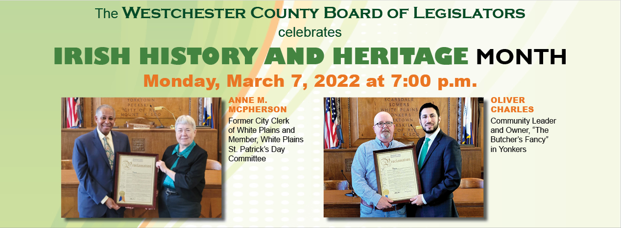 Irish History Month Celebration