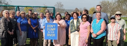 Don't Dump in Our River Image