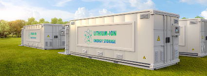 image of battery storage facility
