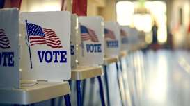 graphic of voting booth