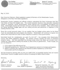 2010 Westchester County Joint State Legislative Package